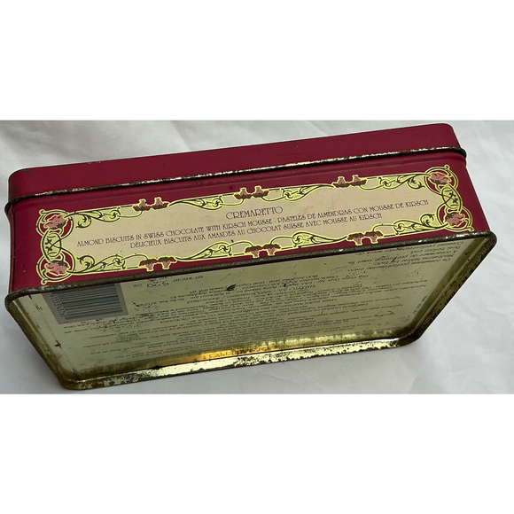 Vialetto Cremaretto Tin Container Decorative Collectible Storage Box - Picture 3 of 7